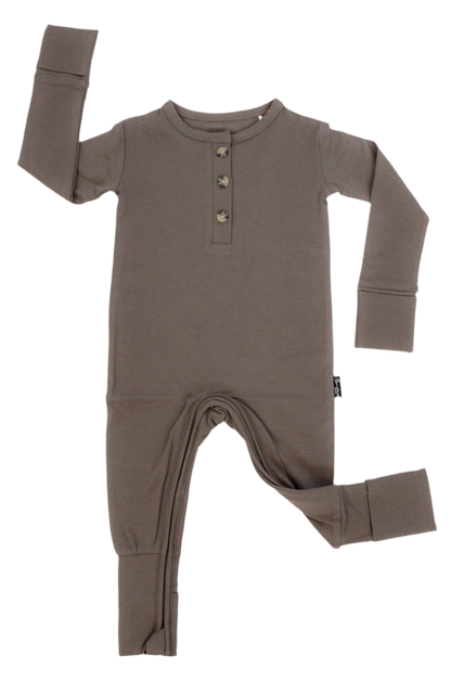 Morel Long Sleeve Henley Romper